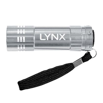 Custom COB Flashlight - Silver Custom COB Flashlight - Silver