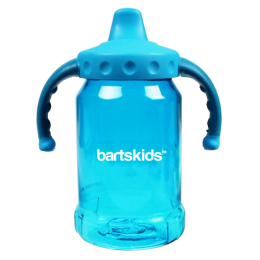 Custom 12oz Sippy Cup - Blue