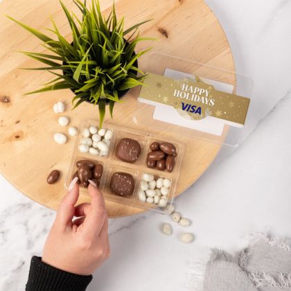 Custom Mini Tackle Box - Chocolate - Lifestyle View Custom Mini Tackle Box - Chocolate - Lifestyle View