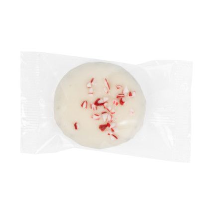 Custom Peppermint Delight Cookies - Medium Gift Tin 18 ct - Packaging View