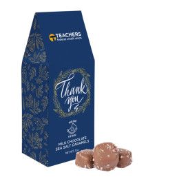 Custom Eco Gable Box - Milk Sea Salt Caramel - Side View