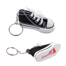 Custom Sneaker-Inspired Keychain - Black