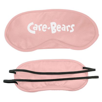 Custom Satin Eye Mask - Pink