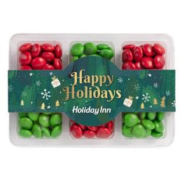 Custom Mini Tackle Box with M&M's - Clear 