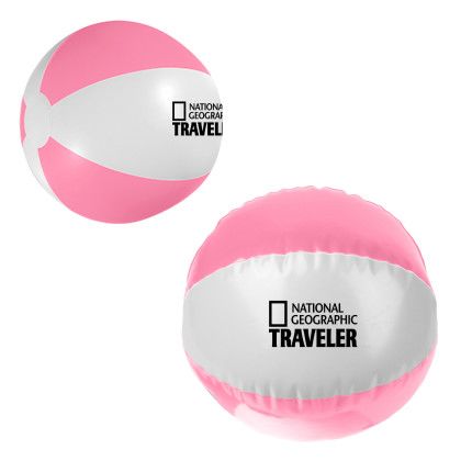 Custom 16" Beach Ball - Pink 