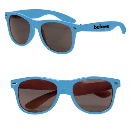 Custom Cool Sunglasses - Light blue