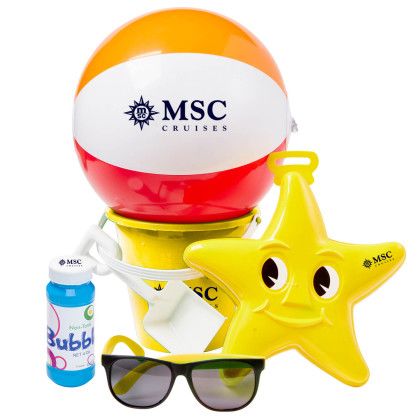 Custom Small Sand Pail Kit - Yellow