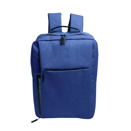 Custom Flex Computer Backpack - Blue Front View