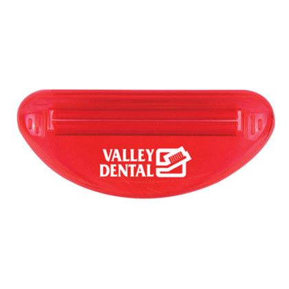Custom Toothpaste Squeezer - Translucent red