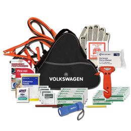 Custom Complete Vehicle Emergency & Repair Kit - Black