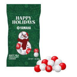 Custom 1 oz. Color Choice M&M'S in Full Color Digibag - Holiday