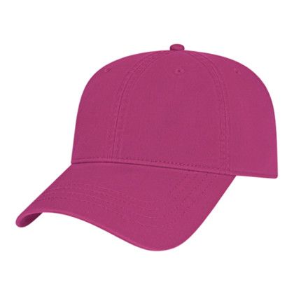 Custom Relaxed Golf Cap - Faux Leather Applique - Plum