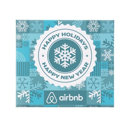 Custom Holiday Cookie Gift Box - Top View