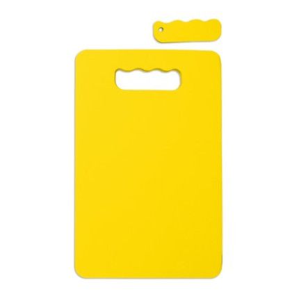 Company Logo Foam Stadium Cushions with Carrying Handle - Business Gifts - Yellow Gold