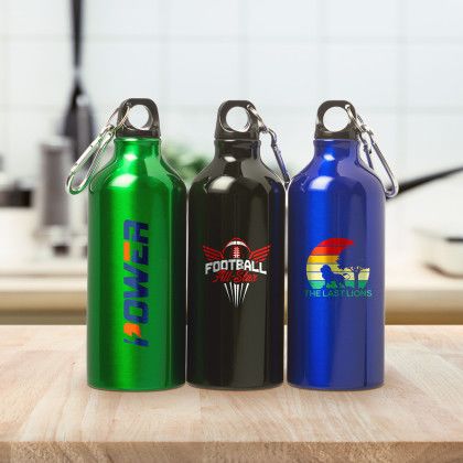 Printed Aluminum 20 oz Water Bottle - Lifestyle