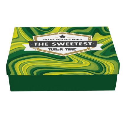 Custom Sweet Treats Box - Side View Custom Sweet Treats Box - Side View