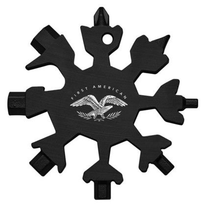 Custom Cedar Creek Snowflake Multi Tool - Black