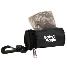 Custom Dirty Diaper Bag Dispenser - Black