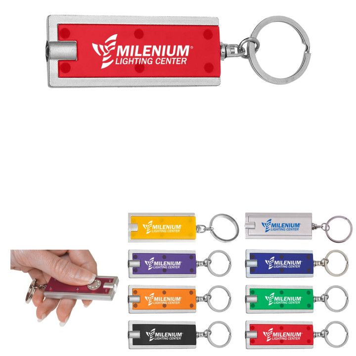 Custom LED Light Keychain