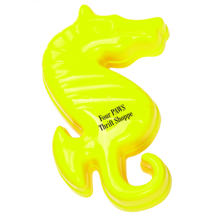 Custom 7.5" Sea Horse Sand Mold - Yellow Custom 7.5" Sea Horse Sand Mold - Yellow