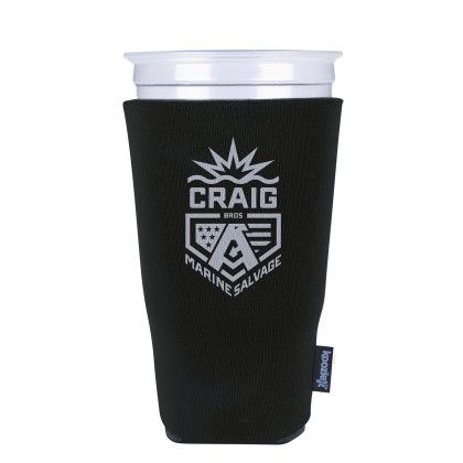 Custom Koozie Tall Cup Cooler - Black