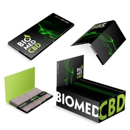 Custom King Size Rolling Papers with Tips - Full Custom