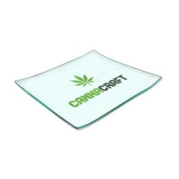 Custom Glass Rolling Tray - Small Shatter Resistant 