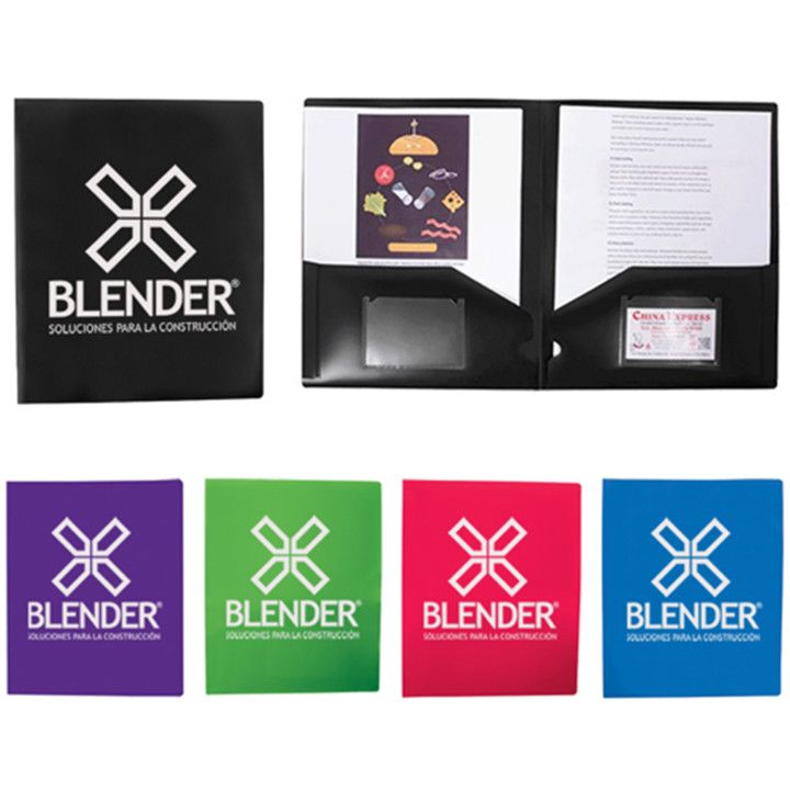 Custom Pocket Folder with Two Pockets