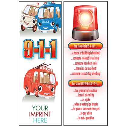 Custom 911 Emergency Bookmark