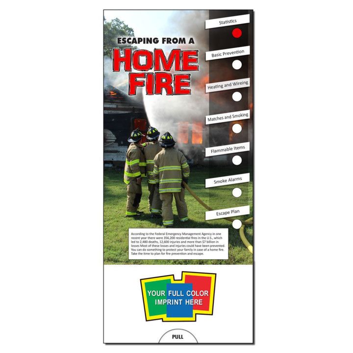 Custom Escaping From Fire Slide Chart