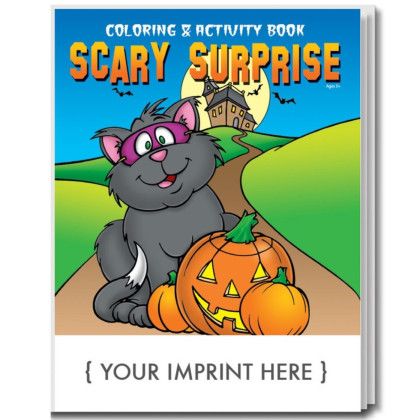 Custom Scary Surprise Coloring Book 