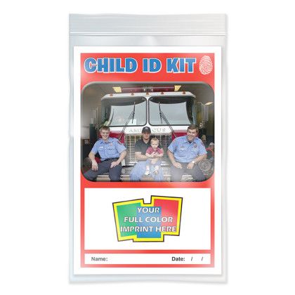 Custom Child Id Safety Kit - Fire - Packaging View Custom Child Id Safety Kit - Fire - Packaging View