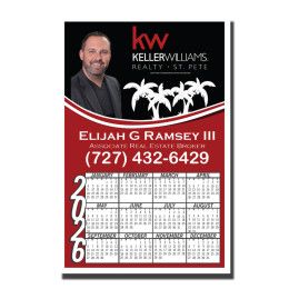 Custom Full Color Digital Calendar Magnet
