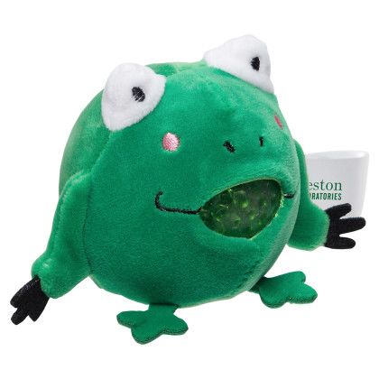 Custom Stress Busters Frog - Light Green Front View