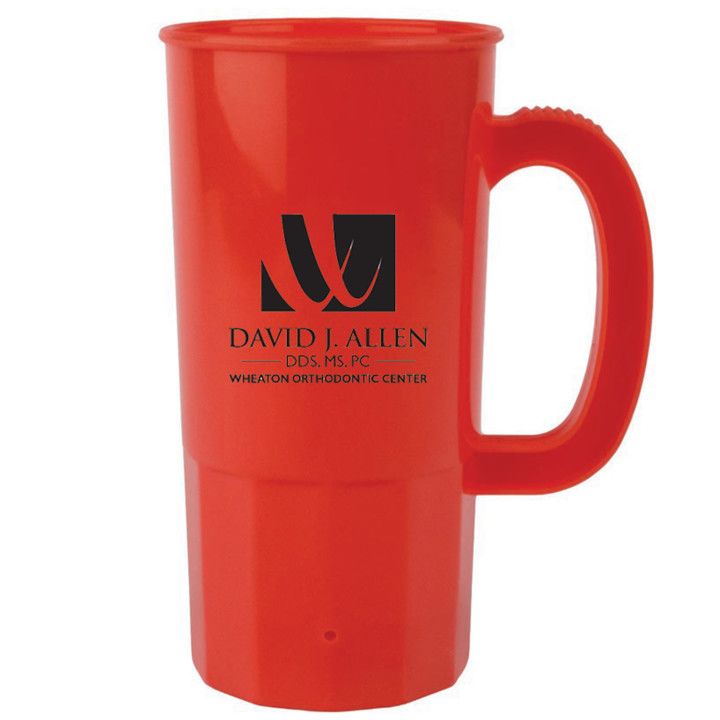 Plastic Stein- 22 oz.-With Imprint | Imprinted 22 oz. Plastic Stein