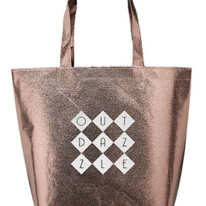New Castle Non woven Metallic Tote Bags