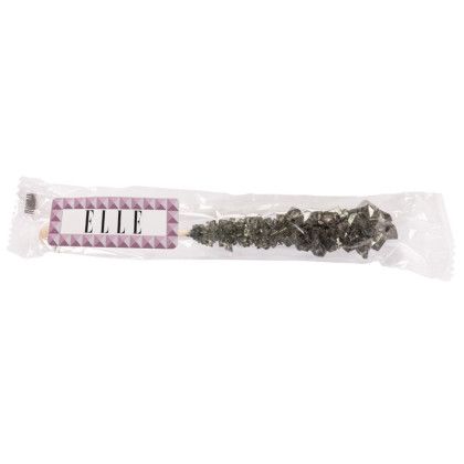 Custom Candy By Color- Individual Rock Candy Stick - Black Cherry