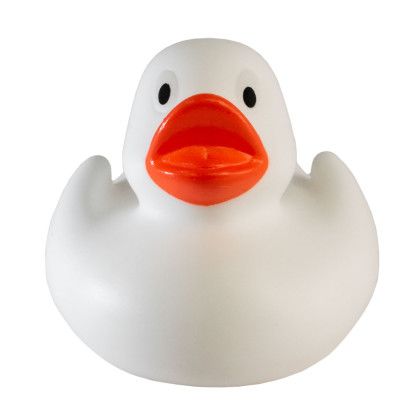 Custom Lil' Rubber Duck - White