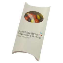 Custom Pillow Box with Reese's Pieces Custom Pillow Box with Reese's Pieces