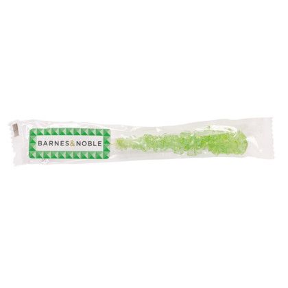 Custom Candy By Color- Individual Rock Candy Stick - Green Apple