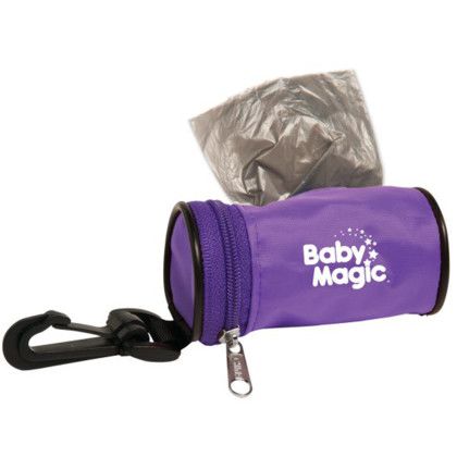 Custom Dirty Diaper Bag Dispenser - Purple 