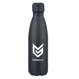 Custom 17oz Stainless Steel Bottle - Matte Black 