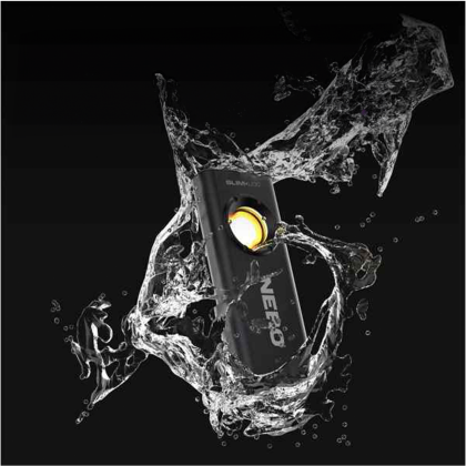 Custom Nebo Slim+ 1200 Rechargeable Pocket Light - Black lIfestyle 