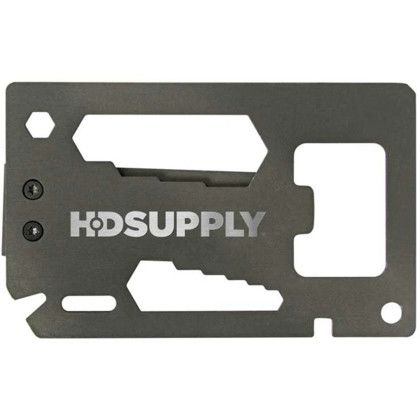 Custom The Allegheny Multi-Tool Card with Money Clip - Gray 