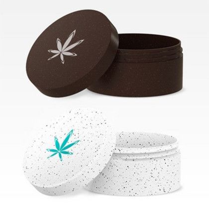 Custom HEMP Plastic Jar - 3 oz - All Colors Custom HEMP Plastic Jar - 3 oz - All Colors