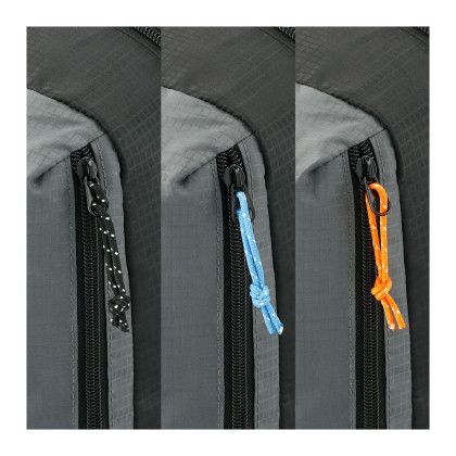 Custom NBN Trailhead Recycled Crossbody Pouch - Black With Gray Lanyard Strap Custom NBN Trailhead Recycled Crossbody Pouch - Black With Gray Lanyard Strap