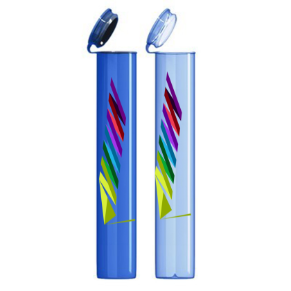 Custom Pre Roll Tubes - Blue 
