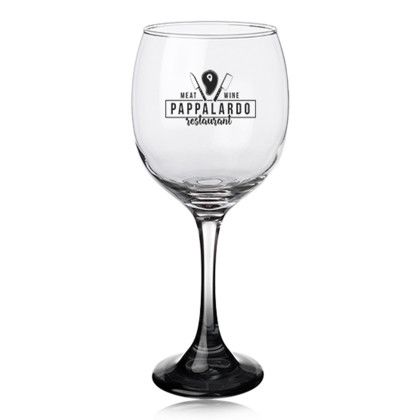 Custom 20.5 oz Premiere Wine Glasses - Black Custom 20.5 oz Premiere Wine Glasses - Black