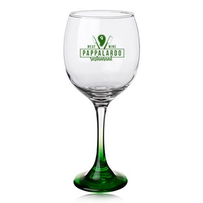 Custom 20.5 oz Premiere Wine Glasses - Green Custom 20.5 oz Premiere Wine Glasses - Green