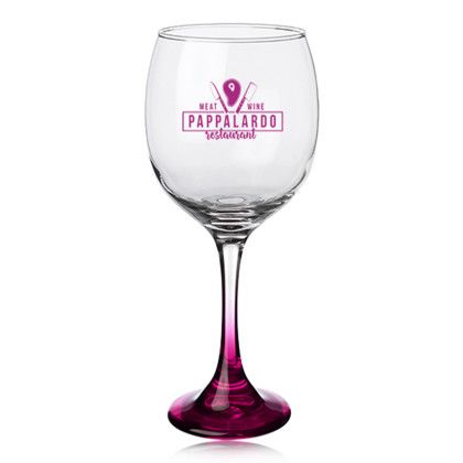 Custom 20.5 oz Premiere Wine Glasses - Pink Custom 20.5 oz Premiere Wine Glasses - Pink
